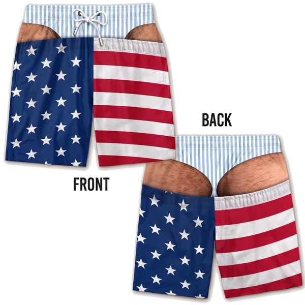 Old Glory — Blue candy stripe