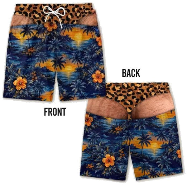 Sunset Palms — Leopard